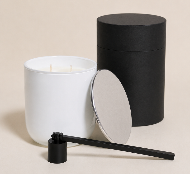 Signature Gift Set- Silver + Snuffer