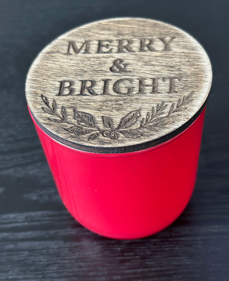2026 – Holiday Message Candle LID DESIGN COMING SOON