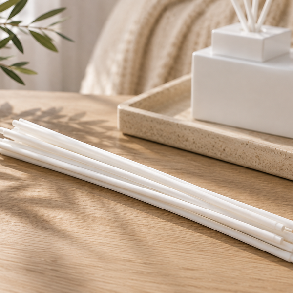 White Diffuser Reeds-Set of 8