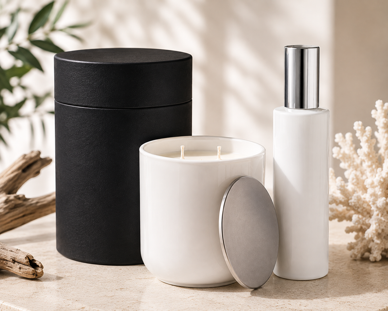 White Sands Gift Set | Signature Candle & Room & Linen Spray