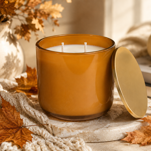 Sea Moss & Sage Fall Candle | Toffee Glass | 12 oz