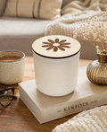 Daisy | All-Occasion Luxury Candle with Engraved Lid