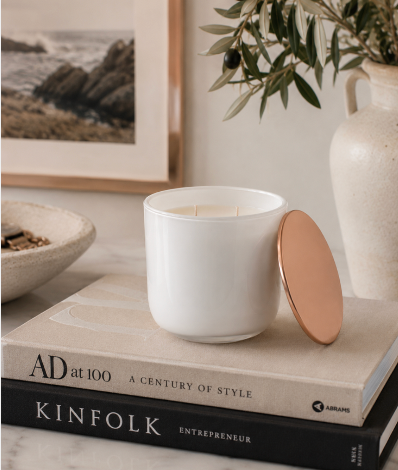 White Sands — Citrus & Soft Florals | Luxury Candle