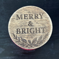 2026 – Holiday Message Candle LID DESIGN COMING SOON