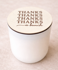 Thank You Candle Gift – “Thanks a Bunch” Engraved Lid