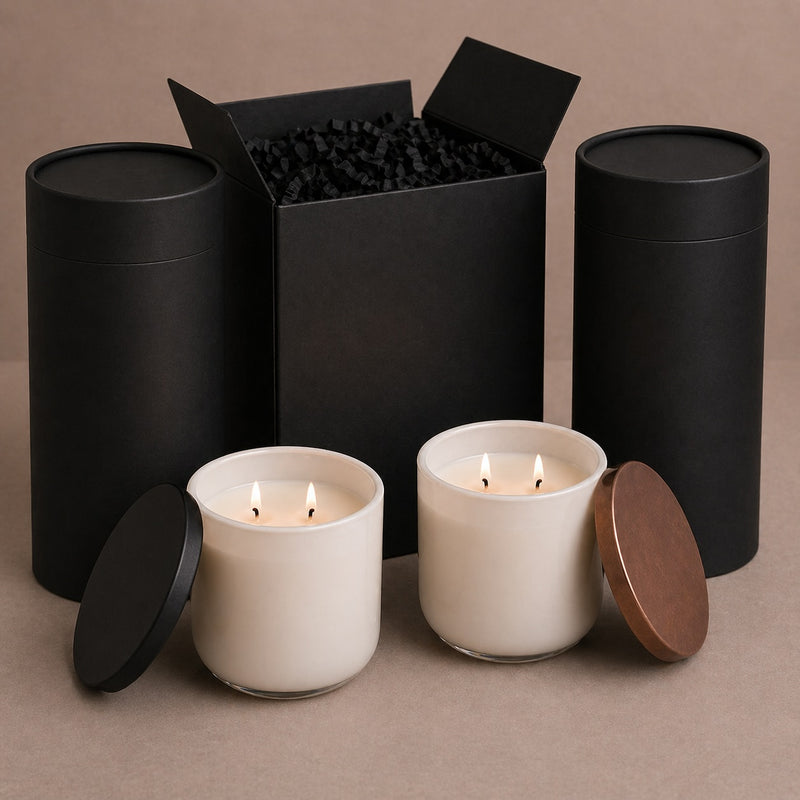The  Curated  Duo  – Luxury Candle Set