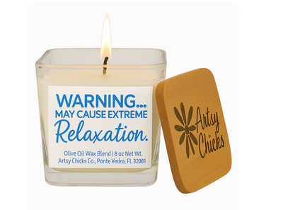 warning may cause relaxation candle